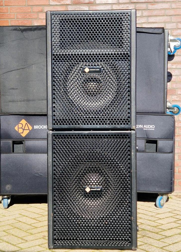 Brooklyn Audio Prospect PA passief, Muziek en Instrumenten, Versterkers | Keyboard, Monitor en PA, Gebruikt, P.A., 1000 watt of meer