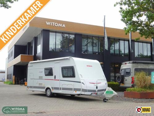 Dethleffs C'Go 495 QSK mooie uitvoering, Caravans en Kamperen, Caravans, tot en met 5, 1000 - 1250 kg, Overige, Dethleffs, Dwarsbed