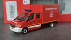 Mercedes Benz Sprinter Feuerwehr Kiel 1:87 H0 Herpa Pol, Ophalen of Verzenden, Nieuw, Auto, Herpa