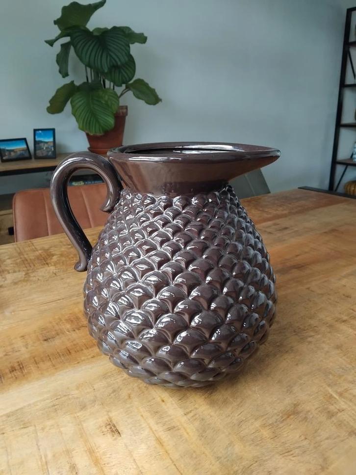 Stijlvolle vaas/kan - 43 cm hoog. Nieuwstaat, Huis en Inrichting, Woonaccessoires | Vazen, Nieuw, Overige kleuren, Minder dan 50 cm