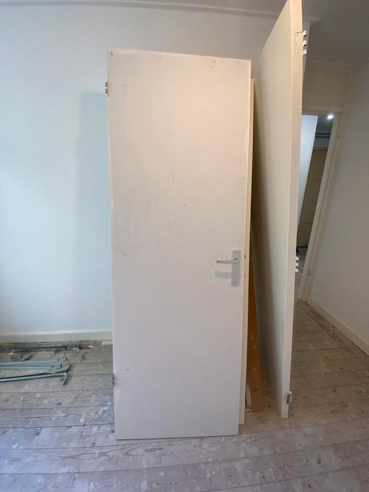 Diverse deuren, Doe-het-zelf en Verbouw, Deuren en Horren, Zo goed als nieuw, Binnendeur, 200 tot 215 cm, Minder dan 80 cm, Hout