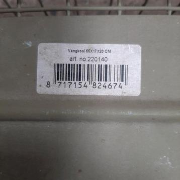 Vangkooi beschikbaar voor biedingen