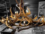 Geweien Kroonluchter - Handgemaakt, Overige materialen, Nieuw, LM Lighting, Ophalen of Verzenden