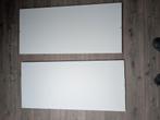 2 IKEA Stolmen Planken - Wit, Huis en Inrichting, Kasten | Kledingkasten, Ophalen, Met plank(en), Gebruikt, 100 tot 150 cm