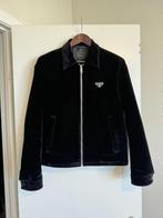 Prada leather Velvet Jacket Jas mantel, Kleding | Heren, Ophalen of Verzenden