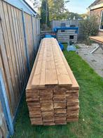 Te koop: Grenen houten planken 28x185 dakbeschot/vloer, Doe-het-zelf en Verbouw, Hout en Planken, Ophalen of Verzenden, Zo goed als nieuw