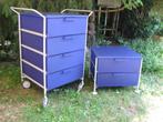 2 KARTELL CONTAINERS KASTEN KUNSTSTOF CITTERIO DESIGN, Ophalen, Gebruikt, Modern Design, Minder dan 100 cm