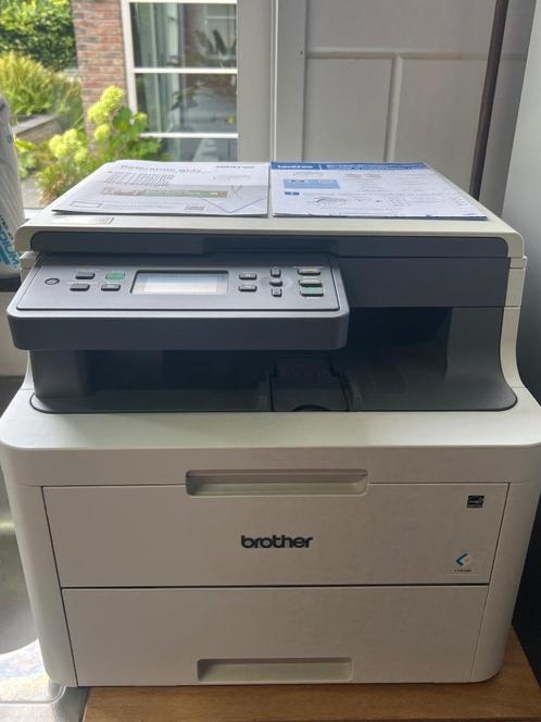 Brother all-in-one laserprinter DCP-L3510CDW, Computers en Software, Printers, Gebruikt, All-in-one, Laserprinter, Faxen, Kleur printen