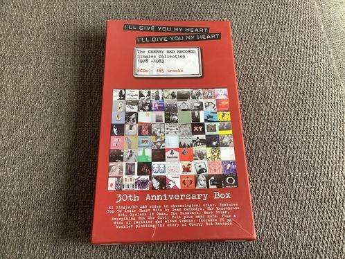 Cherry Red I’ll Give You My Heart boxset (UK/rare!), Cd's en Dvd's, Cd's | Rock, Gebruikt, Alternative, Ophalen of Verzenden