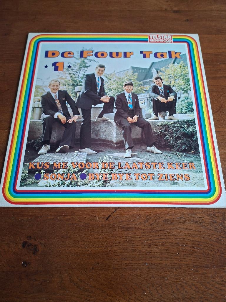 Lp de four tak 1, Cd's en Dvd's, Vinyl | Nederlandstalig, Ophalen of Verzenden, Gebruikt, 12 inch, Levenslied of Smartlap
