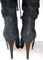 Brian Atwood zwart leren sexy laarzen maat 37,5, Hoge laarzen, Zwart, Ophalen of Verzenden, Zo goed als nieuw