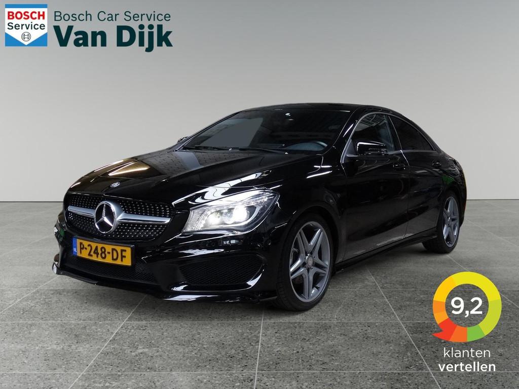 Mercedes CLA-klasse 180 Edition 1 AMG-Line automaat, Gebruikt, 4 cilinders, 715 kg, Leder en Stof