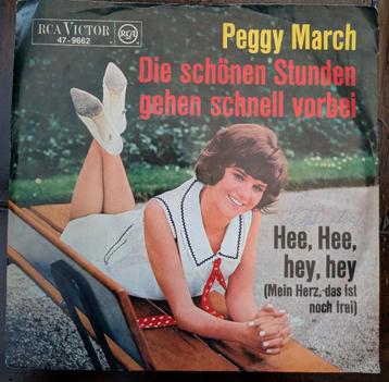 Peggy March - Die schönen Stunden gehen schnell vorbei/Hee,h beschikbaar voor biedingen