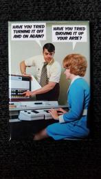 Magneet 'HAVE YOU TRIED TURNING IT OFF AND ON AGAIN’, Ophalen of Verzenden, Zo goed als nieuw, Gebruiksvoorwerp