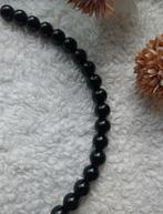 Nieuw! Zwarte parelcollier, Ophalen of Verzenden, Nieuw, Zwart, Overige materialen