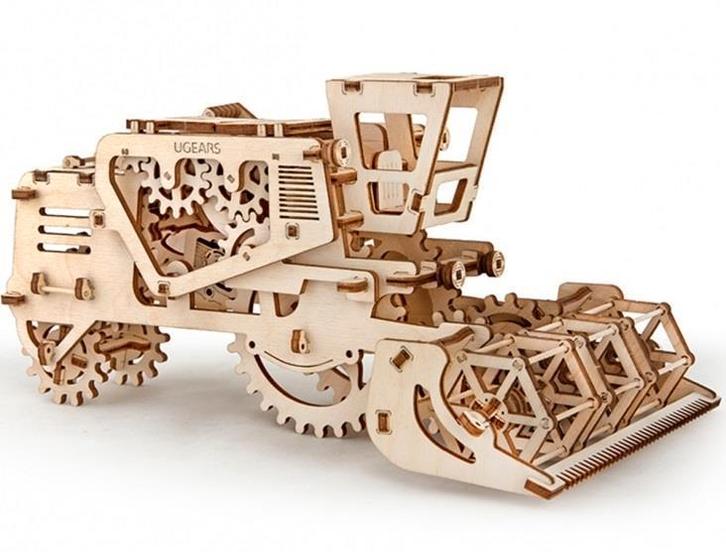 Houten bouwpakket Ugears combine 27 cm, Hobby en Vrije tijd, Modelbouw | Auto's en Voertuigen, Nieuw, Overige typen, 1:32 tot 1:50