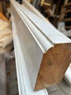Wit gelakte sierbalken 60x120mm - Diverse lengtes, Doe-het-zelf en Verbouw, Hout en Planken, Ophalen, Gebruikt, Balk, Overige houtsoorten