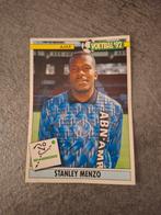 Panini sticker Voetbal 92. Keeper Stanley Menzo Ajax., Verzenden, Zo goed als nieuw, Sticker