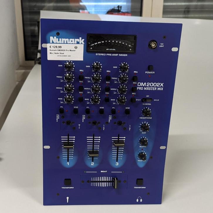 Numark DM2002X Pro Master Mix | Nette Staat, Muziek en Instrumenten, Dj-sets en Draaitafels, Zo goed als nieuw