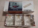 3 vintage Napoleon cognac glazen, Ophalen of Verzenden, Zo goed als nieuw, Overige typen