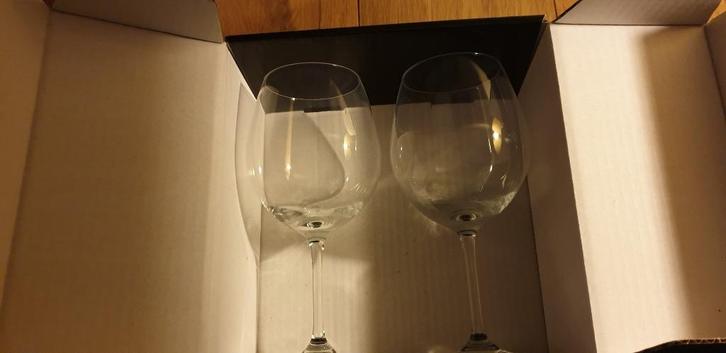 Grote Wijnglazen v. delicate wijn, brede kelk(aroma!)Kerst!, Verzamelen, Glas en Borrelglaasjes, Nieuw, Overige typen, Ophalen of Verzenden