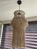 Macramé Hanglamp - Bohemian Stijl, Huis en Inrichting, Ophalen of Verzenden, Zo goed als nieuw, Stof, 50 tot 75 cm