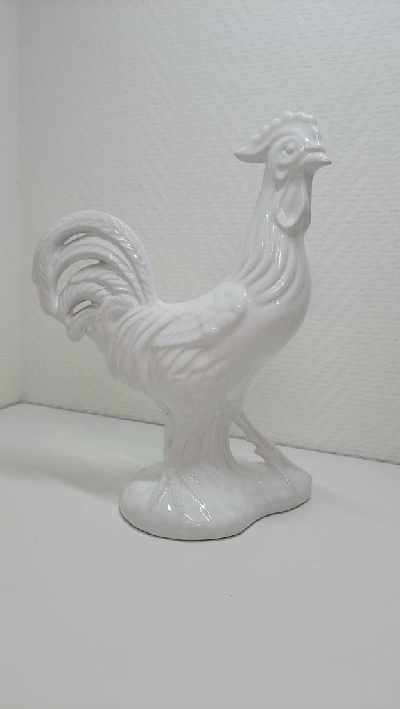 Vintage haan Elpa Portugal zeldzaam, lees de beschrijving, Verzamelen, Beelden en Beeldjes, Zo goed als nieuw, Dier, Ophalen of Verzenden