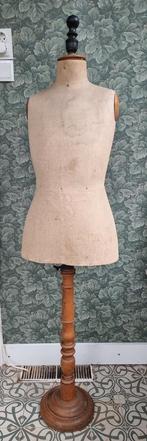 Brocante paspop met linnen lijfje, Ophalen