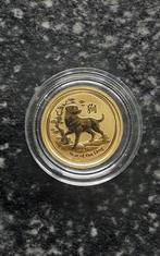 Gouden Lunar II 1/10 oz (2018), Ophalen of Verzenden, Goud