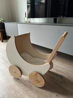 Houten poppenwagen Ooh Noo, Kinderen en Baby's, Ophalen, Gebruikt, Duw- of Trekspeelgoed
