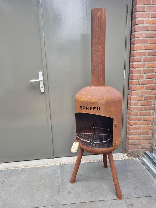 50% KORTING BonFeu BonBono Roest – Tuinhaard / Buitenhaard, Tuin en Terras, Tuinhaarden, Zo goed als nieuw, Ophalen