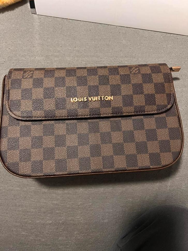 Louis Vuitton handtas, Sieraden, Tassen en Uiterlijk, Tassen | Damestassen, Zo goed als nieuw, Handtas, Bruin, Ophalen of Verzenden
