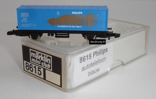 Märklin Z 8615 Philips Autotelefoon Containerwagen !, Hobby en Vrije tijd, Modeltreinen | Overige schalen, Nieuw, Wagon, Gelijkstroom