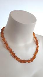 Vintage Ketting van Barnsteen. GRATIS Verzending., Verzenden, Overige materialen, Ketting, Met edelsteen
