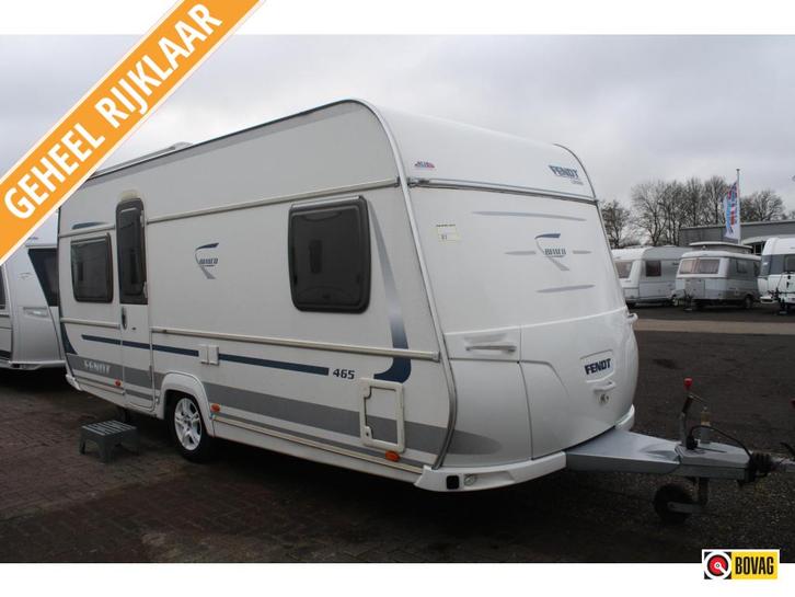 Fendt Bianco 465 SFB, Caravans en Kamperen, Caravans, tot en met 4, 1000 - 1250 kg, Rondzit, Fendt, Frans bed, Overige typen, 4 tot 5 meter