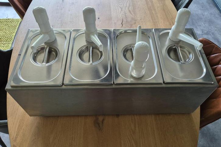 Max Pro Dispenser 4x 4,8 liter, Huis en Inrichting, Keuken | Keukenbenodigdheden, Zo goed als nieuw, Ophalen