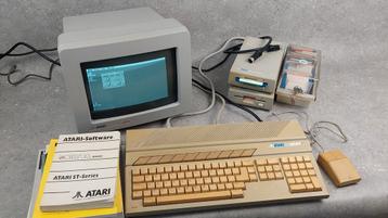 👉Atari 520ST Complete Set - Vintage Computer + extra's!  beschikbaar voor biedingen