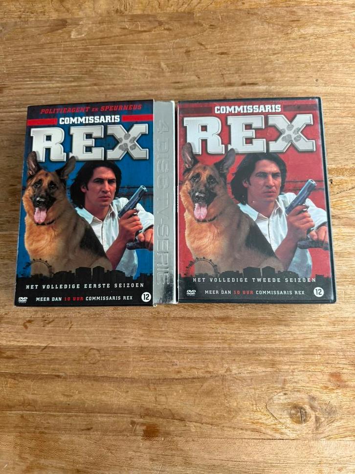 Commissaris Rex Seizoen 1 & 2 DVD Boxset NL versie, Cd's en Dvd's, Dvd's | Tv en Series, Zo goed als nieuw, Boxset, Verzenden