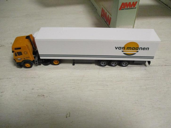 AWM Vrachtwagen van Maanen Schaal 1:87, Hobby en Vrije tijd, Modelauto's | 1:87, Nieuw, Bus of Vrachtwagen, AWM, Ophalen
