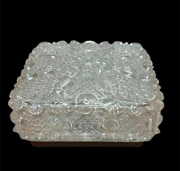 Vintage Bauhaus Plafondlamp Glas beschikbaar voor biedingen