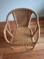 Retro Rotan Stoel, Huis en Inrichting, Ophalen, Bruin, Riet of Rotan, Zo goed als nieuw