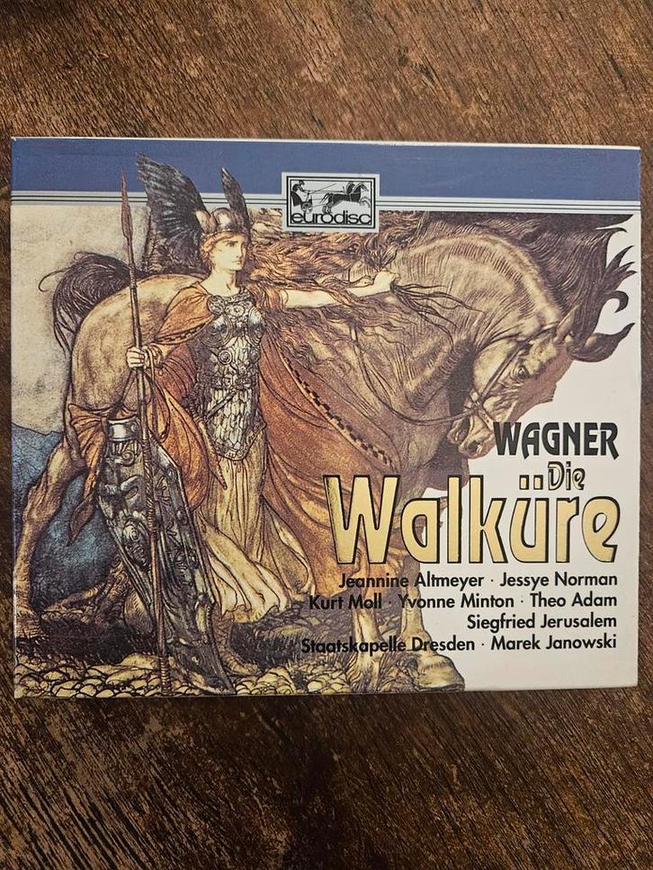Wagner - Die Walküre (4CD), Cd's en Dvd's, Cd's | Klassiek, Zo goed als nieuw, Opera of Operette, Romantiek, Met libretto, Boxset