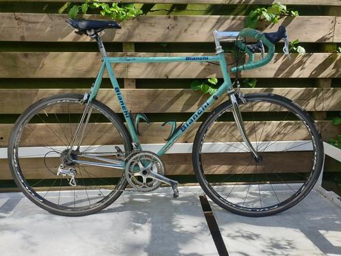 Bianchi retro stalen frame, Fietsen en Brommers, Fietsen | Racefietsen, Gebruikt, Overige merken, 10 tot 15 versnellingen, Staal