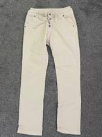 Te koop: Please broek creme zgan!!, Kleding | Dames, Maat 38/40 (M), Beige, Please, Ophalen of Verzenden