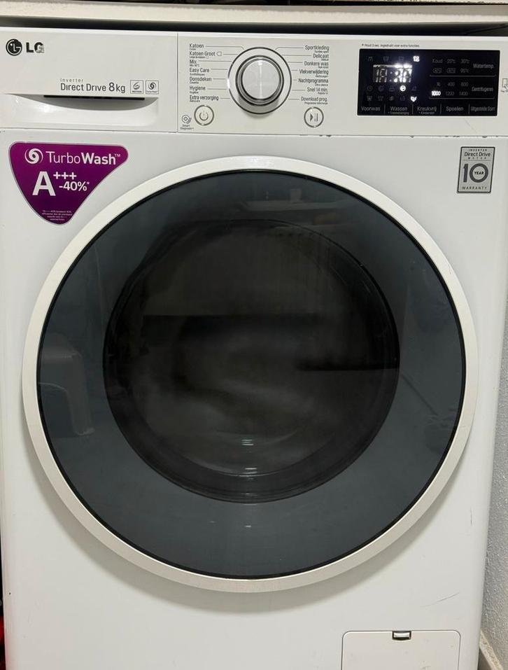 GRATIS LG wasmachine werkt goed 3e verdieping, zelf ophalen!, Witgoed en Apparatuur, Wasmachines, Gebruikt, 6 tot 8 kg, 85 tot 90 cm