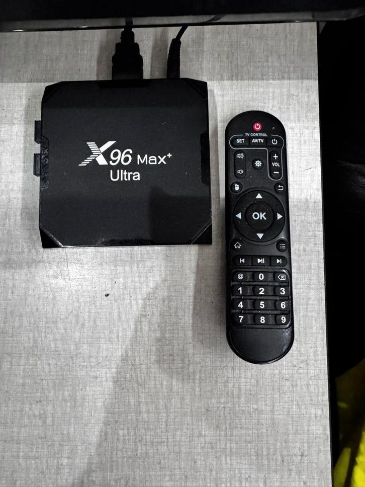 X96 Max+ Ultra Mediabox / Game Console + Bediening + 256GB, Audio, Tv en Foto, Mediaspelers, Zo goed als nieuw, Minder dan 500 GB