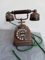 Vintage telefoon koper bakeliet, Antiek en Kunst, Antiek | Koper en Brons, Ophalen