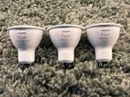 Nieuw! Philips Hue White & Color Ambiance spots – 3 stuks, Led-lamp, Minder dan 30 watt, Zo goed als nieuw, E27 (groot)