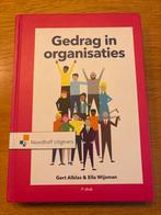 Ella Wijsman - Gedrag in organisaties, Verzenden, Zo goed als nieuw, Ella Wijsman; Gert Alblas