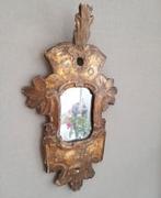 De mooiste bruidsspiegel!  Bois doré., Antiek en Kunst, Antiek | Spiegels, Ophalen of Verzenden, Rechthoekig, Minder dan 50 cm